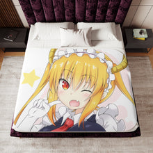 Load image into Gallery viewer, Miss Kobayashi's Dragon Maid Kobayashi San Chi No Maid Dragon, Tohru Sherpa Blanket
