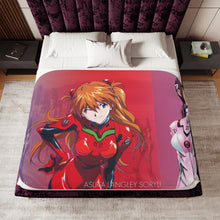 Load image into Gallery viewer, Anime Neon Genesis Evangelion Sherpa Blanket