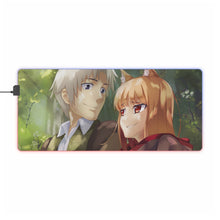 Load image into Gallery viewer, Spice And Wolf RGB LED Mouse Pad (Desk Mat)