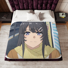 Load image into Gallery viewer, Mai Sakurajima Sherpa Blanket