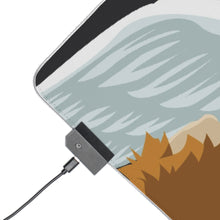 Load image into Gallery viewer, KANEKI & HIDE minimalist RGB LED Mouse Pad (Desk Mat)