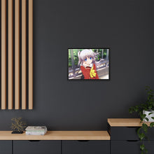 Load image into Gallery viewer, Nao Tomori smiling Canvas Framed Art Print