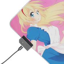 Load image into Gallery viewer, Nisekoi Chitoge Kirisaki RGB LED Mouse Pad (Desk Mat)