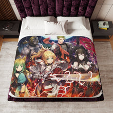Load image into Gallery viewer, Fate/Apocrypha Saber Of Red Sherpa Blanket