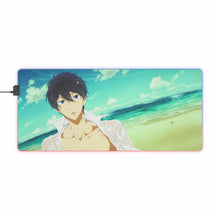 Load image into Gallery viewer, Free! Haruka Nanase RGB LED Mouse Pad (Desk Mat)