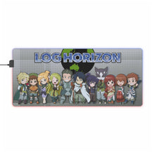 Load image into Gallery viewer, Log Horizon Shiroe, Akatsuki, Naotsugu, Nyanta, Serara RGB LED Mouse Pad (Desk Mat)