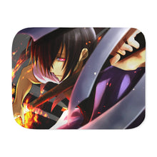 Load image into Gallery viewer, Anime Fire Force Sherpa Blanket