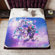 Load image into Gallery viewer, Anime Death Parade Sherpa Blanket