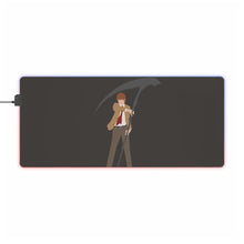 Load image into Gallery viewer, Death Note Light Yagami RGB LED Mouse Pad (Desk Mat)