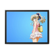 Load image into Gallery viewer, Nao Tomori looking back Canvas Framed Art Print