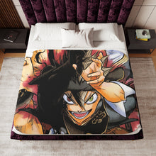 Load image into Gallery viewer, Black Clover Asta, Yami Sukehiro Sherpa Blanket