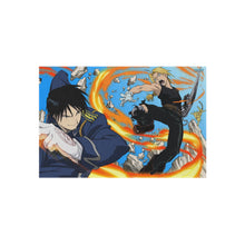 Load image into Gallery viewer, Full Metal Alchemist Roy Mustang VS Edward Elric Rug