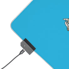Load image into Gallery viewer, Durarara!! Izaya Orihara, Shizuo Heiwajima RGB LED Mouse Pad (Desk Mat)