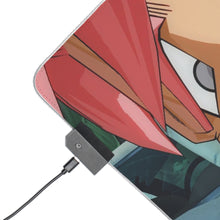 Load image into Gallery viewer, Black Goku RGB LED Mouse Pad (Desk Mat)