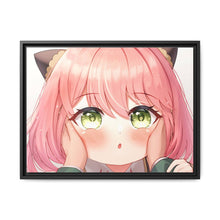 Load image into Gallery viewer, Anya Forger Canvas Framed Art Print