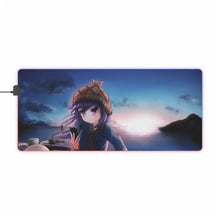 Load image into Gallery viewer, Girl with a scooter by RGB LED Mouse Pad (Desk Mat)