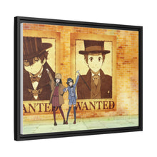 Load image into Gallery viewer, Wanted Posters Canvas Framed Art Print
