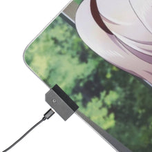 Load image into Gallery viewer, Nao Tomori smiling RGB LED Mouse Pad (Desk Mat)