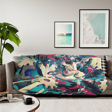 Load image into Gallery viewer, Anime Jojo's Bizarre Adventure Sherpa Blanket