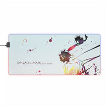 Load image into Gallery viewer, Anime Afro Samurai RGB LED Mouse Pad (Desk Mat)