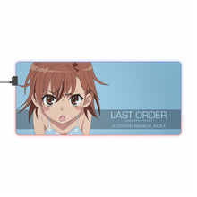 Load image into Gallery viewer, A Certain Magical Index RGB LED Mouse Pad (Desk Mat)