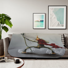 Load image into Gallery viewer, One Piece Usopp Sherpa Blanket