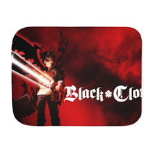 Load image into Gallery viewer, Anime Black Clover Sherpa Blanket
