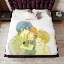 Load image into Gallery viewer, They're happy now Sherpa Blanket