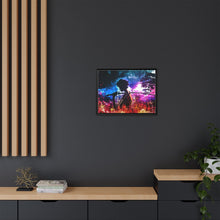 Load image into Gallery viewer, Samurai Champloo mugen colors rain Canvas Framed Art Print