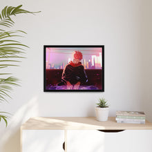 Load image into Gallery viewer, Yuji Itadori Canvas Framed Art Print
