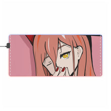 Load image into Gallery viewer, Anime Chainsaw Man RGB LED Mouse Pad (Desk Mat)