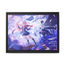 Load image into Gallery viewer, Kaori and Arima Canvas Framed Art Print