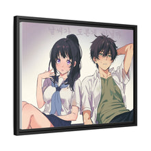 Load image into Gallery viewer, Hyouka Eru Chitanda Canvas Framed Art Print