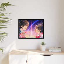 Load image into Gallery viewer, Your Name. Canvas Framed Art Print
