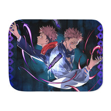 Load image into Gallery viewer, Jujutsu Kaisen Sherpa Blanket