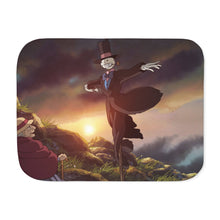 Load image into Gallery viewer, Anime Howl's Moving Castle Sherpa Blanket
