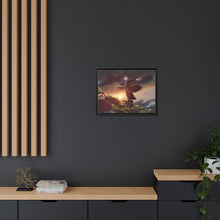 Load image into Gallery viewer, Anime Howl's Moving Castle Canvas Framed Art Print