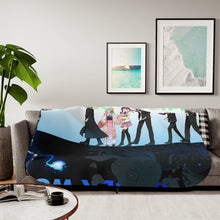 Load image into Gallery viewer, School Life & Demons Sherpa Blanket