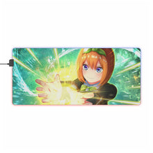 Load image into Gallery viewer, The Quintessential Quintuplets Yotsuba Nakano RGB LED Mouse Pad (Desk Mat)