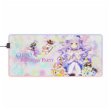Load image into Gallery viewer, Is The Order A Rabbit? RGB LED Mouse Pad (Desk Mat)