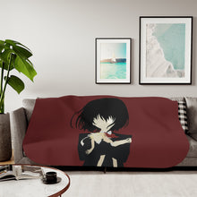 Load image into Gallery viewer, Another Mei Misaki Sherpa Blanket