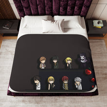 Load image into Gallery viewer, Anime Death Note Sherpa Blanket