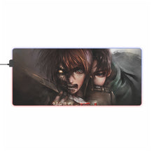 Load image into Gallery viewer, Shingeki no Kyojin - Eren/Titan RGB LED Mouse Pad (Desk Mat)
