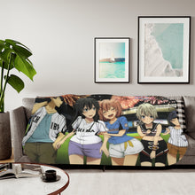 Load image into Gallery viewer, My Teen Romantic Comedy SNAFU Hachiman Hikigaya, Yukino Yukinoshita, Yui Yuigahama, Saika Totsuka, Komachi Hikigaya Sherpa Blanket
