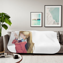 Load image into Gallery viewer, Anime Classroom of the Elite Sherpa Blanket