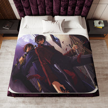 Load image into Gallery viewer, Code Geass Lelouch Lamperouge, Suzaku Kururugi Sherpa Blanket