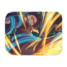 Load image into Gallery viewer, Anime Fire Force Sherpa Blanket