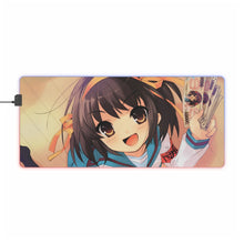 Load image into Gallery viewer, The Melancholy Of Haruhi Suzumiya RGB LED Mouse Pad (Desk Mat)