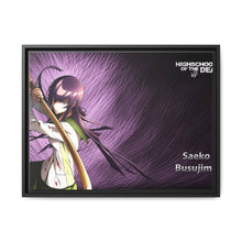 Load image into Gallery viewer, Saeko Busujima Canvas Framed Art Print