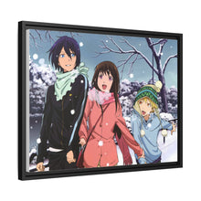 Load image into Gallery viewer, Noragami Yato, Yukine, Hiyori Iki, Noragami Canvas Framed Art Print